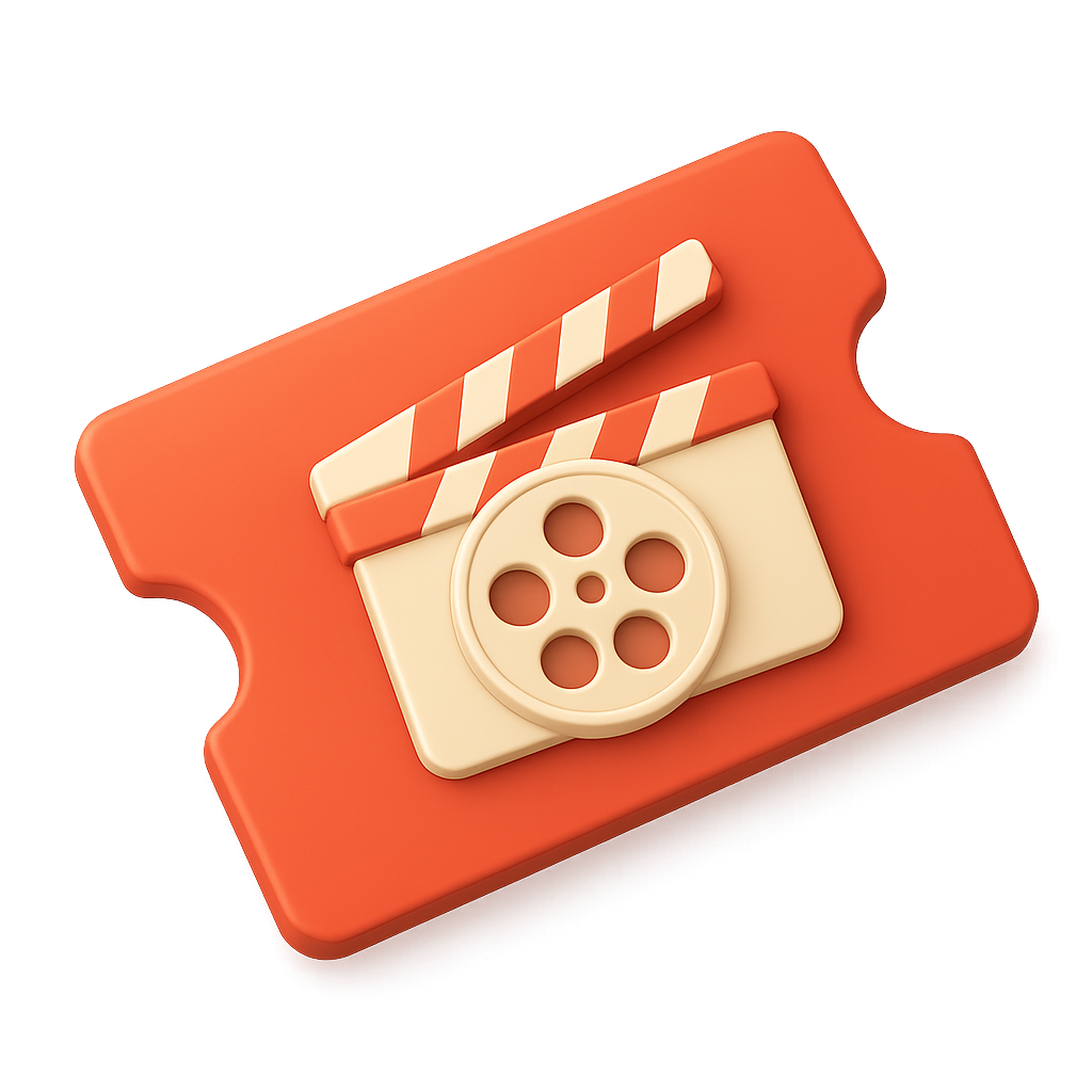 Movie ticket icon