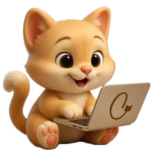 Cyber Curate Tech Mascot Curio